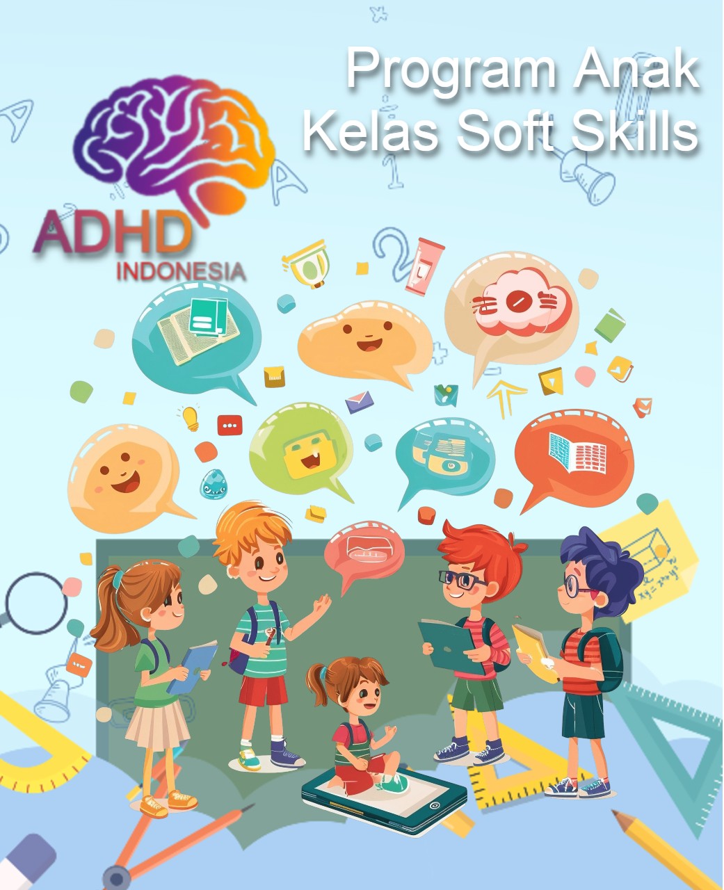 Program ADHD Indonesia Kabupaten Natuna Kelas Soft Skills Anak ADHD